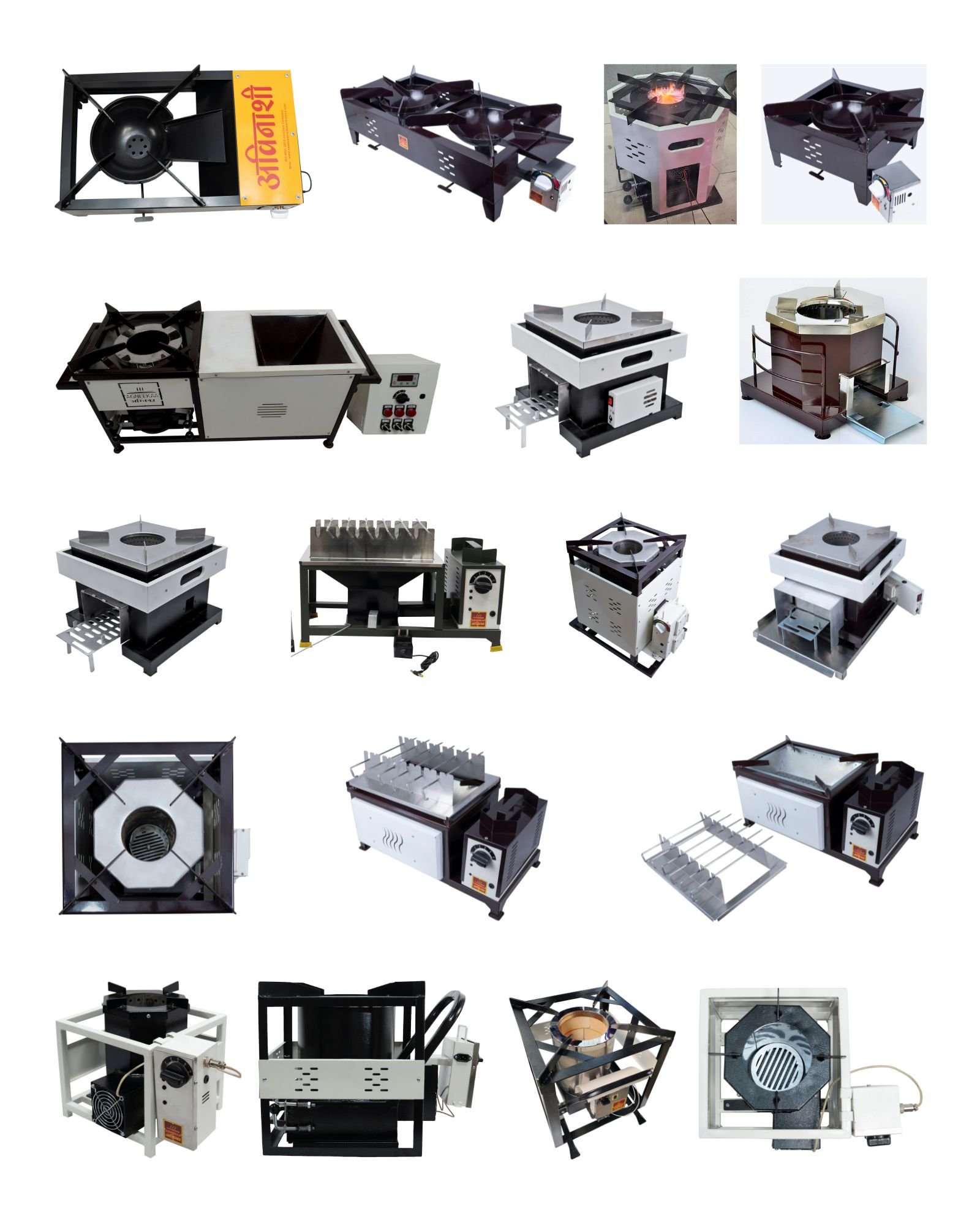 Agneekaa stoves for temples and community bulk cooking